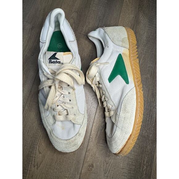 VTG BATA Sneakers Mesh/Suede Leather Sport Shoes Made in Korea 1980s main image 4